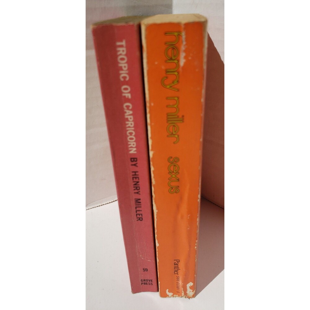 Tropic Of Capricorn & Sexus by Henry Miller Vintage Paperbacks 1961 & 1973 - Picture 13 of 16